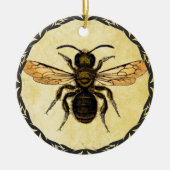 オーナメントとヴィンテージビー セラミックオーナメント (正面)