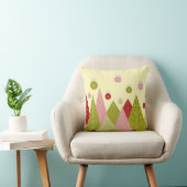 オーナメントと木のクリスマス クッション (椅子)