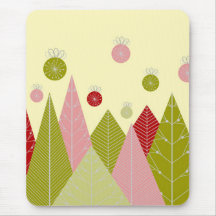 オーナメントと木のクリスマス