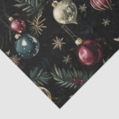 オーナメントと葉の優雅さ 薄葉紙 (詳細)