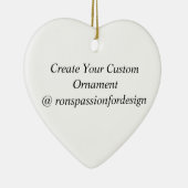 オーナメントのカスタム作成 セラミックオーナメント (右)