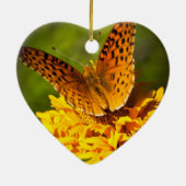 オーナメントのハート セラミックオーナメント (裏面)