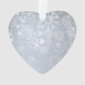 オーナメントのハートR WSを結婚する私達の初めてのクリスマス オーナメント (裏面)