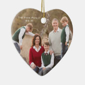 オーナメントのプリント-写真および文字を加えて下さい! セラミックオーナメント (右)