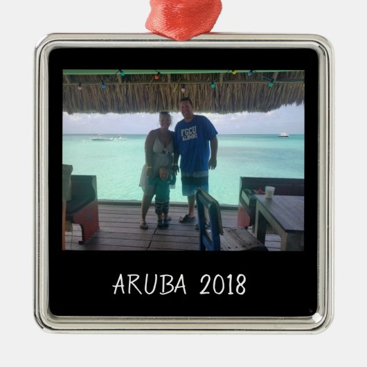 オーナメントの休暇 メタルオーナメント (正面)