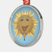 オーナメントの太陽 メタルオーナメント (左)