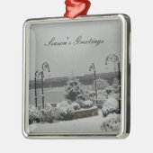 オーナメントの川岸公園 メタルオーナメント (左)