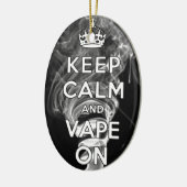 オーナメントの平静そしてVapeを保って下さい セラミックオーナメント (左)