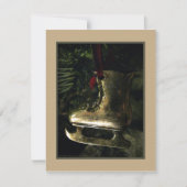 オーナメントの招待状はアイススケートします 招待状 (正面)