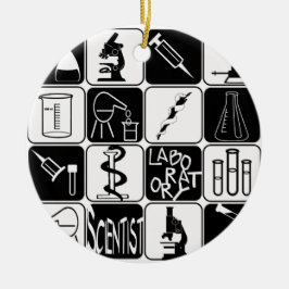 オーナメントの臨床科学者-貿易の用具 セラミックオーナメント