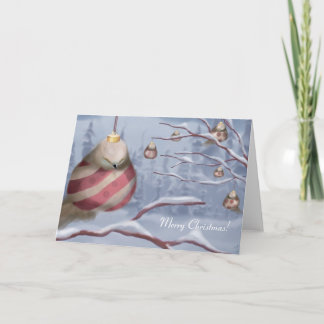 オーナメントの鳥 シーズンカード