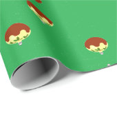 オーナメントは緑 ラッピングペーパー (ロールコーナー)