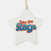 オーナメントは舞台に立ちます セラミックオーナメント (右)