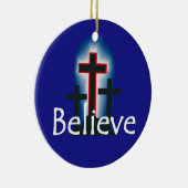オーナメントを信じて下さい セラミックオーナメント (右)