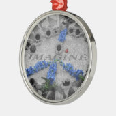 オーナメントを想像して下さい メタルオーナメント (左)