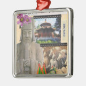 オーナメントを探検して下さい メタルオーナメント (左)