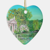 オーナメントを結婚する別荘Borghese セラミックオーナメント (右)