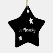 オーナメントを記念して星 セラミックオーナメント (右)
