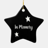 オーナメントを記念して星 セラミックオーナメント (正面)