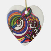 オーナメントを"歌って下さい" セラミックオーナメント (右)