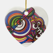 オーナメントを"歌って下さい" セラミックオーナメント (裏面)