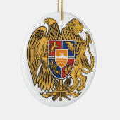 オーナメントアルメニアの紋章付き外衣 セラミックオーナメント (右)