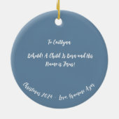 オーナメントアンゲリック出生ウィズスターリーナイト セラミックオーナメント (裏面)