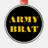 オーナメントエアフォースブラット メタルオーナメント (正面)