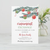 オーナメントエクスチェンジホリデーパーティー 招待状 (スタンド正面)