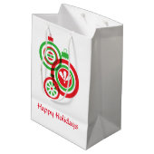 オーナメントオン抱き枕 ミディアムペーパーバッグ (裏面アングル)