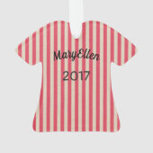 オーナメントカスタマイズ可能なライトワイシャツのクリーブランド! オーナメント (裏面)