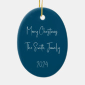オーナメントカスタムホーリーナイトセラミック セラミックオーナメント (裏面)