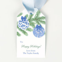 オーナメントクラシックジンジャージャーハッピーホリデー