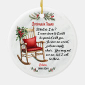オーナメントクリスマスイン天国 セラミックオーナメント (裏面)