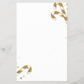 オーナメントクリスマスパーティの招待状フライヤー チラシ (裏面)