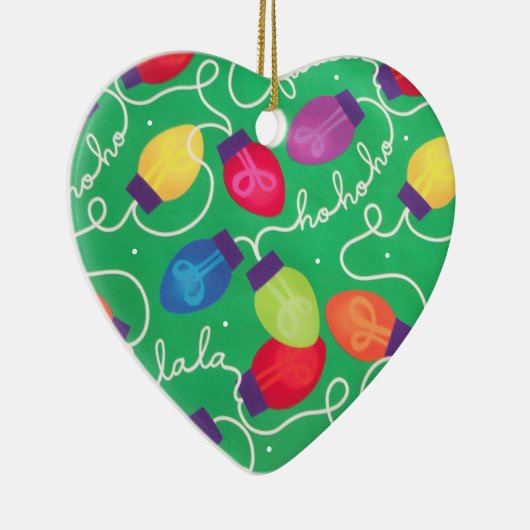 オーナメントクリスマスライト セラミックオーナメント (右)