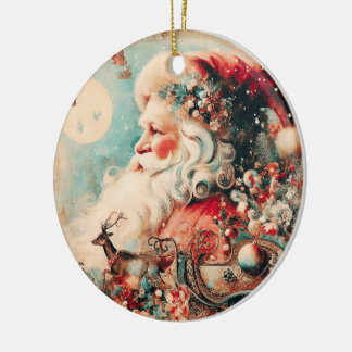 オーナメントクリスマス セラミックオーナメント