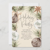 オーナメントサラウンドホリデーパーティー シーズンカード (正面)