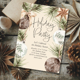 オーナメントサラウンドホリデーパーティー シーズンカード