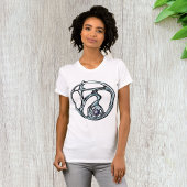 オーナメントシンボルの女性Tシャツ Tシャツ
