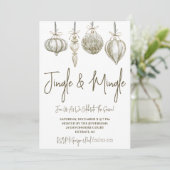 オーナメントズジングル&ミングルホリデーオープンハウスインヴィット 招待状 (スタンド正面)