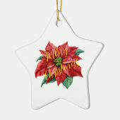 オーナメントセラミック,スターオーナメント,休日応援, セラミックオーナメント (左)