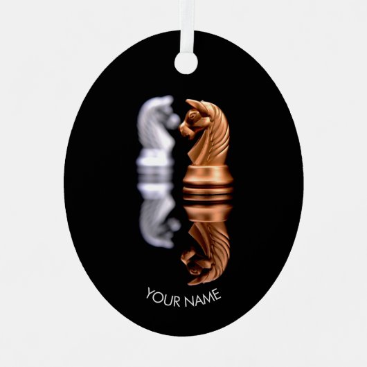 オーナメントチェス メタルオーナメント (正面)