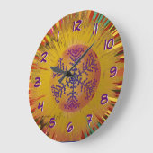 オーナメントデザインタイムバックバックバックバックバッククロック ラージ壁時計 (傾斜)