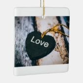 オーナメントバレンタインデー セラミックオーナメント (右)