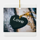 オーナメントバレンタインデー セラミックオーナメント (裏面)