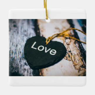オーナメントバレンタインデー セラミックオーナメント