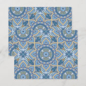 オーナメントパターン2 ノートカード (正面/裏面)