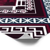 オーナメントパターン ポスター (角)