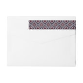オーナメントパターン ラップアラウンドラベル (裏面)